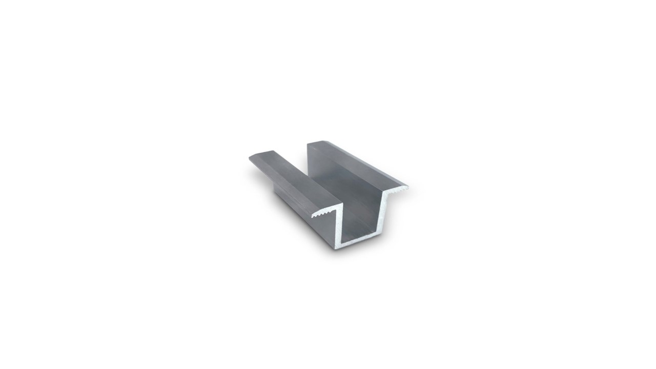 Aluminium középtartó ALUF25 70x36