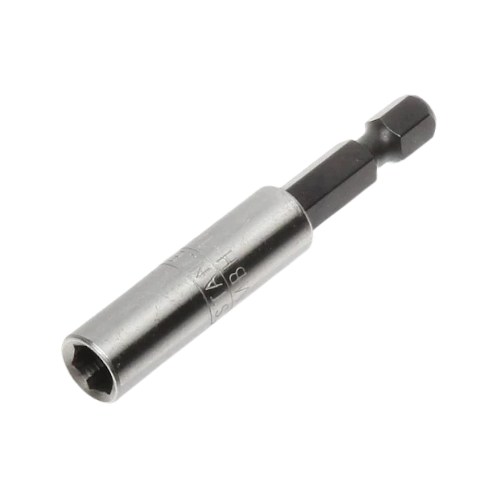 Hosszabbító adapter bitekhez, mágneses 60 mm nagy szilárdságú S2 acél