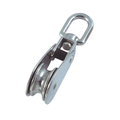 Forgószemes kötélcsiga, rozsdamentes   6 mm   A2