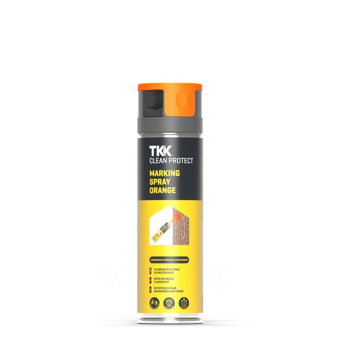 Jelölő spray 500 ml narancs
