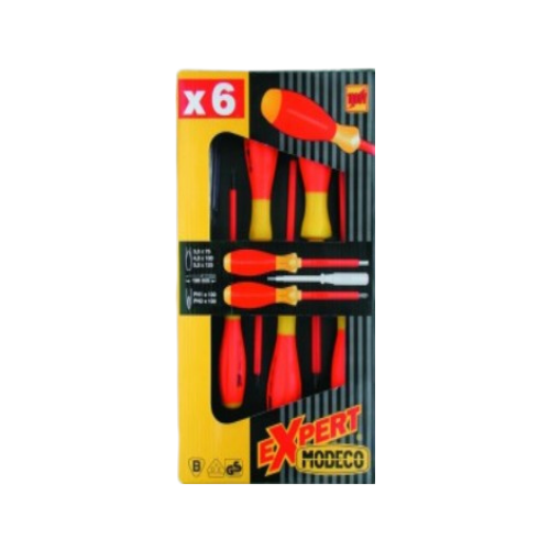 Csavarhúzó készlet 1000V-os 6 db-os Modeco