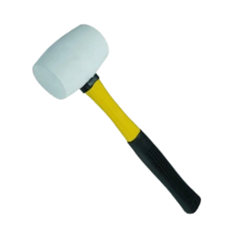 Gumikalapács 65 mm üvegszál er. műanyag nyéllel 0,5kg