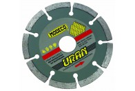 Gyémánt vágókorong szegmenses 230mm Uran N78115