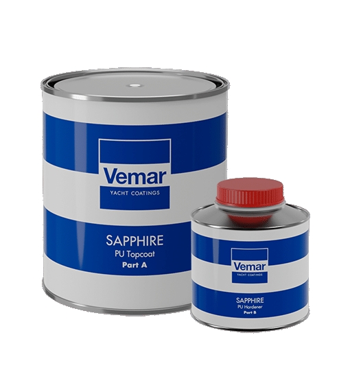 SAPPHIRE PU 2k fedőfesték 5430 világos kék 0,525L