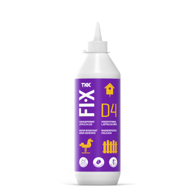 FIX D4 vízálló faragasztó  bel és kültérre, oldószermentes 500 g