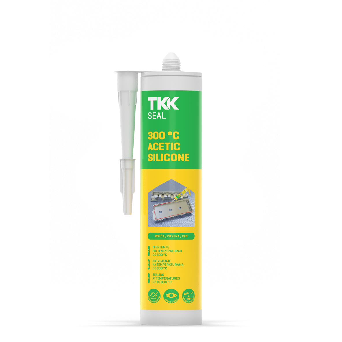 Szilikon hőálló 300 Celsius 300 ml
