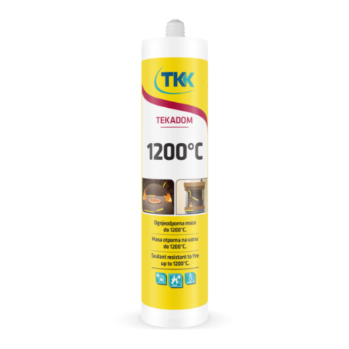 TKK TEKADOM 1200 Celsius FEKETE 300 ml